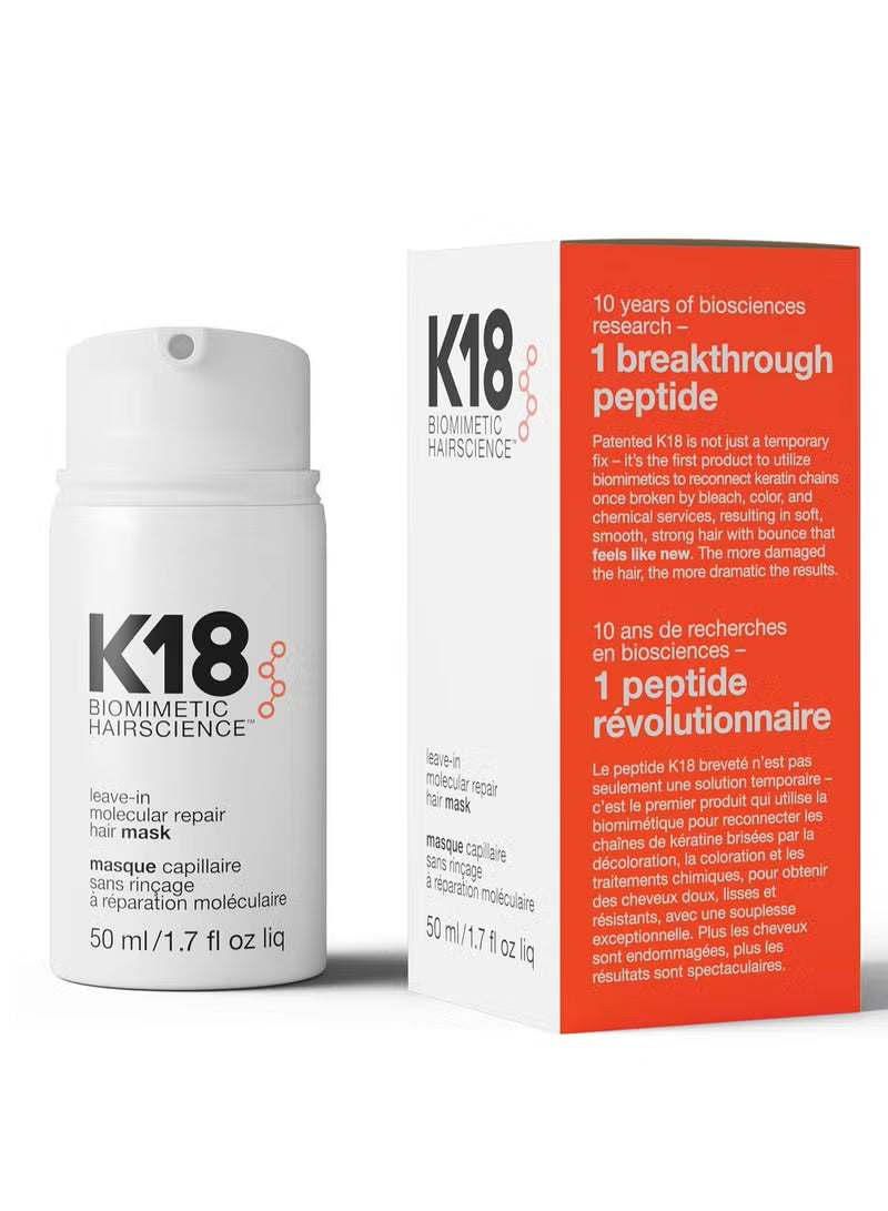 K 18 Leave-In Molecular Repair Hair Mask 50ml